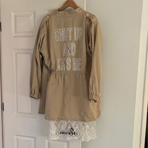 Echoparty Tan Jacket Made in Korea